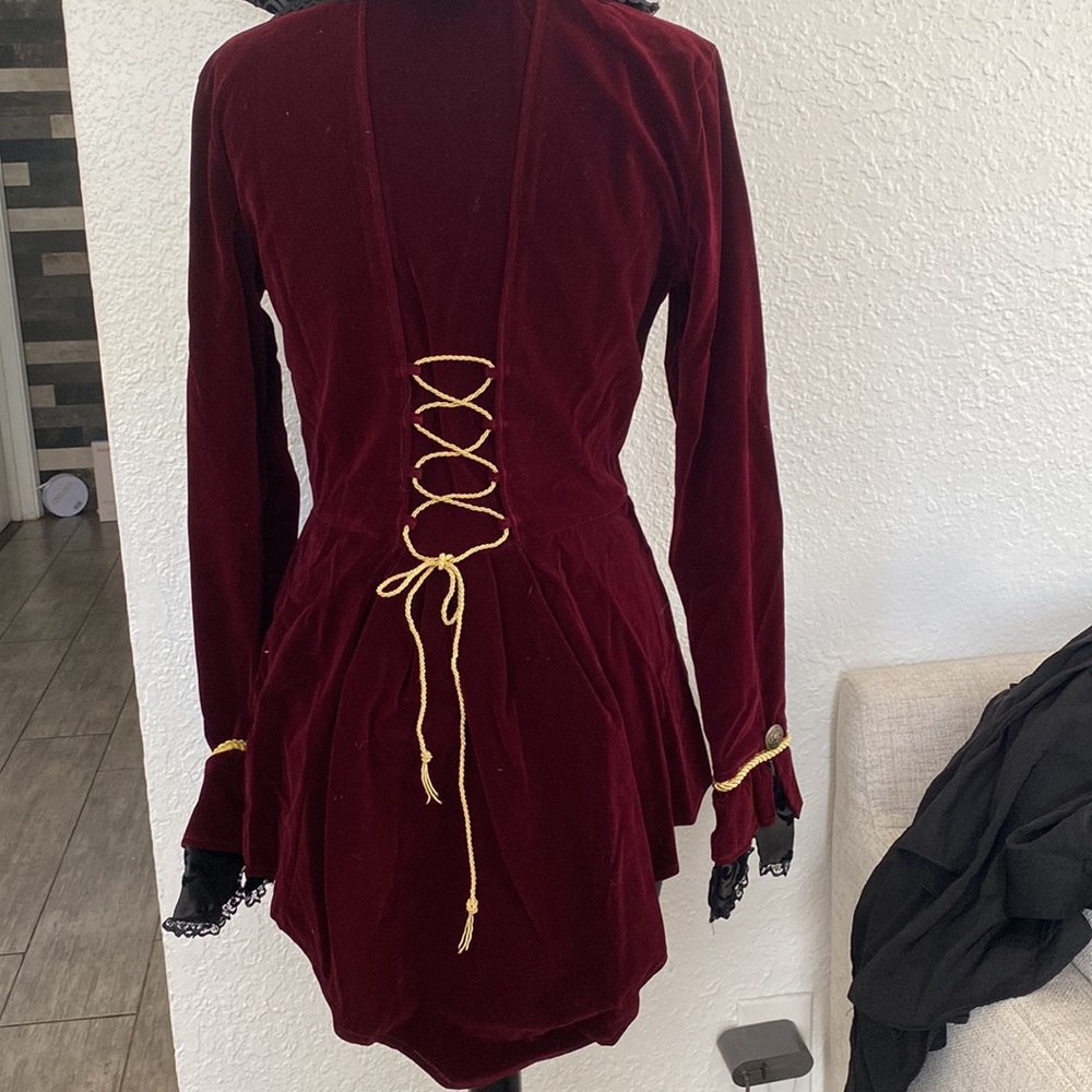 !!!SAME DAY SHIP!!!  Deluxe Pirate Jacket - Picture 6 of 9